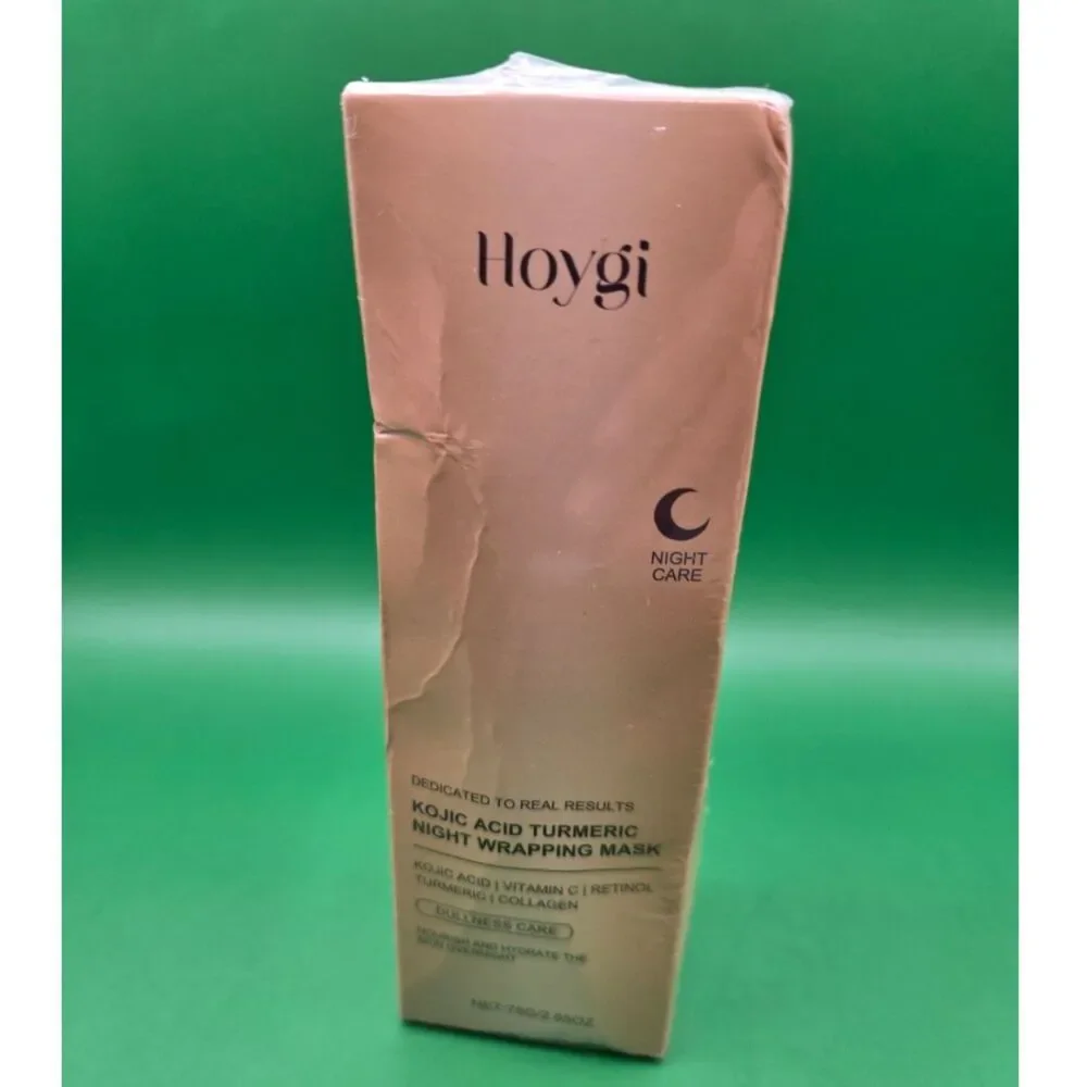 Hoygi Kojic Acid Turmeric Night Wrapping Mask 75g / 2.65 oz - Sealed